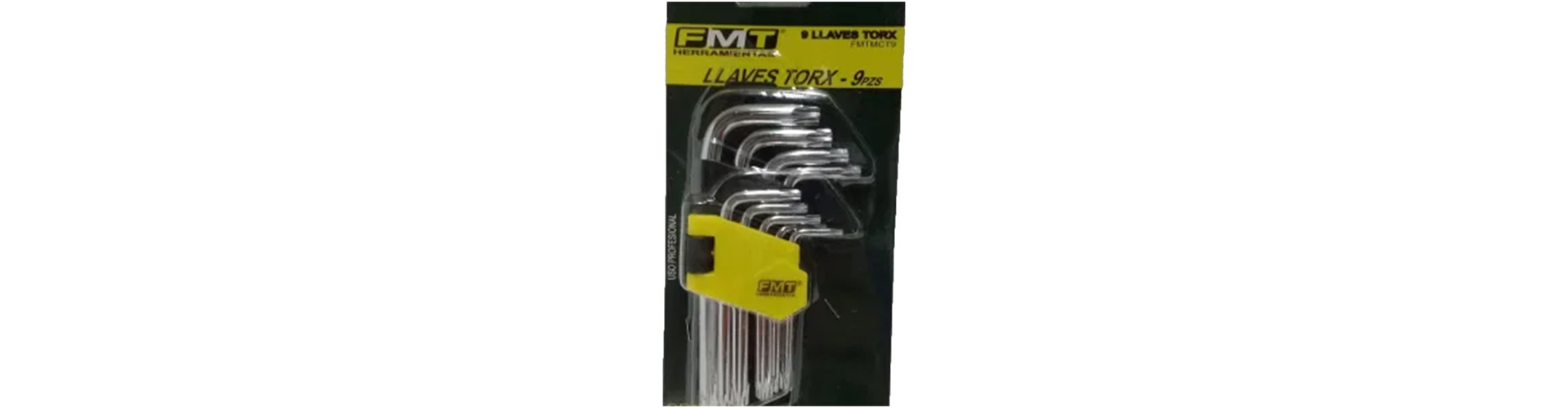 JUEGO LLAVES TORX - FMTMCT9 - CORTA - T10 A T50 - FMT