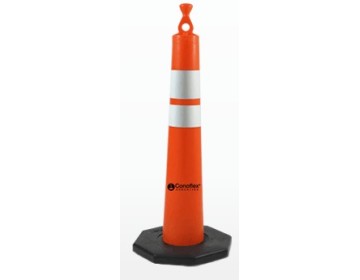 CONO OBRADOR - C/ REFLECTIVO C/BASE 120 CM - 8 KG