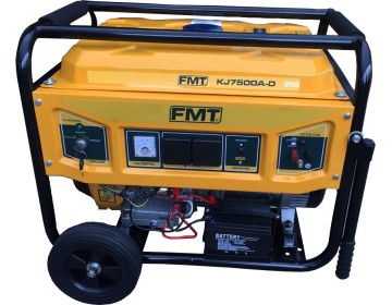 GRUPO ELECTROGENO KJ7500A-D 6000W -15 HP - 220V FMT