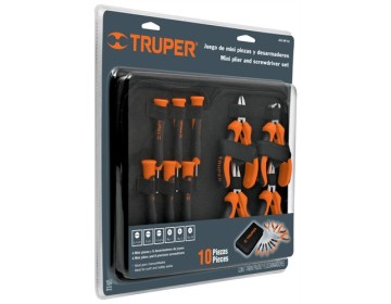 JUEGO PINZAS - JGO-MP-DJ - 18200 - 10 PIEZAS - TRUPER