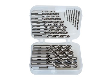 JUEGO DE MECHAS ACERO RAPIDO 25 PZS 1 A 13 MM TRAMONTINA