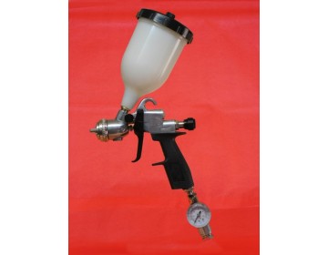 PISTOLA PARA PINTAR HVG - SUCCION GRAVEDAD BAJA PRESION CANE