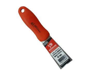ESPATULA PINTOR LAMINADA CABO PLASTICO 40 MM BIASSONI