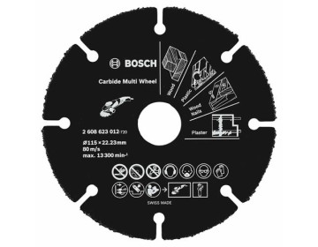 DISCO DE CORTE INOXIDABLE 115 X 1 X 22.23 MM BOSCH