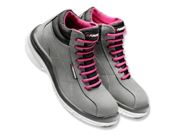 BOTIN CAPRI - GRIS TALLE 34 - C/PUNT ALUM FUNCIONAL