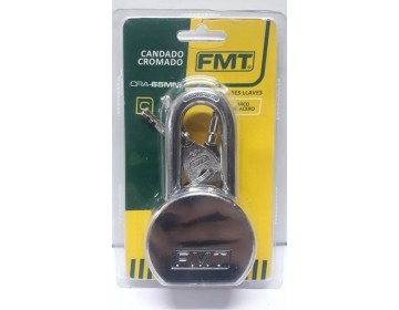 CANDADO - REDONDO DE ACERO - 65 MM - FMT HERRAMIENTAS