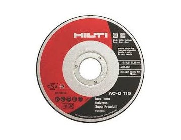 DISCO DE CORTE - AC-D 115 INOX- 115 X 1 X 22.23 - HILTI