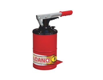 GRASERA DE PIE CON MANGUERA DE RAYON 4 KILOS VULCANO