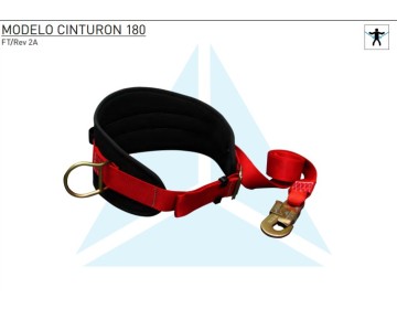 CINTURON LINIERO 2 PUNTOS DE ANCLAJE C/ CABO DE VIDA ESLINGAR