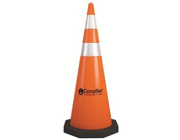 CONO RUTERO - C/ REFLECTIVO 90 CM - 5 KG CONOFLEX
