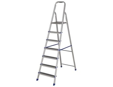 ESCALERA ALUMINIO FAMILIAR 7 ESCALONES FMT