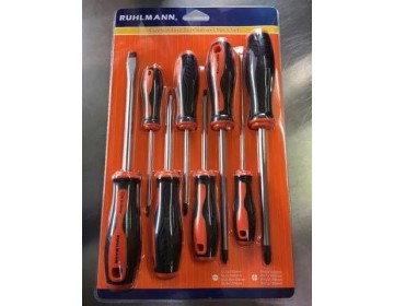 JUEGO DESTORNILLADOR - 8 PIEZAS - RUHLMANN
