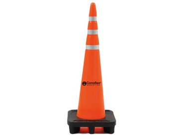 CONO TRANSPORTE - C/ REFLECTIVO 70 CM - 3 KG CONOFLEX