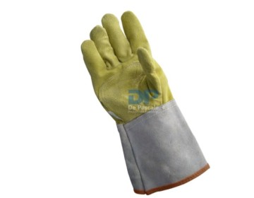 GUANTE DESCARNE AMARILLO LARGO DE PASCALE