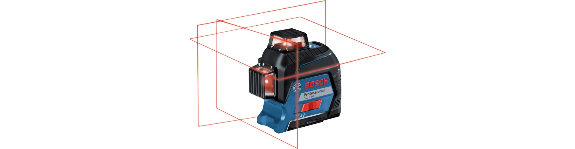 NIVEL LASER - GLL 3-80 - 30 MTS - 360º - BOSCH
