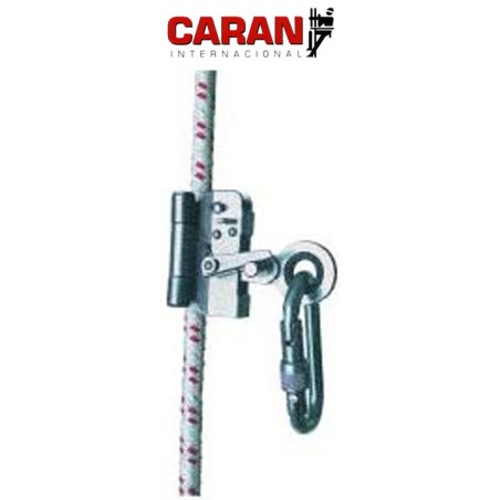 SALVACAIDA CARAN DESLIZANTE P/CUERDA - T4 14 MM CARAN