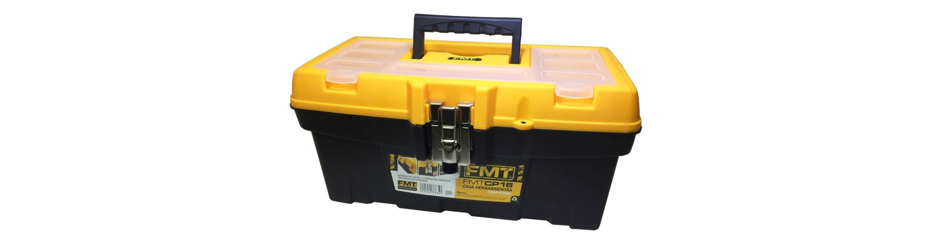 CAJA DE HERRAMIENTAS - PLASTICA - 16 - FMT