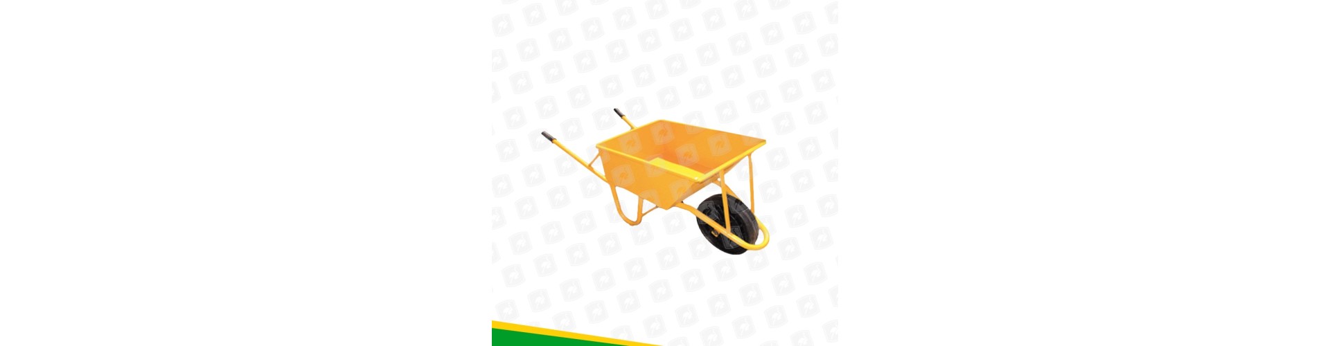 CARRETILLA CHAPA 18 S RUEDA SURI SIN RUEDA AMARILLA