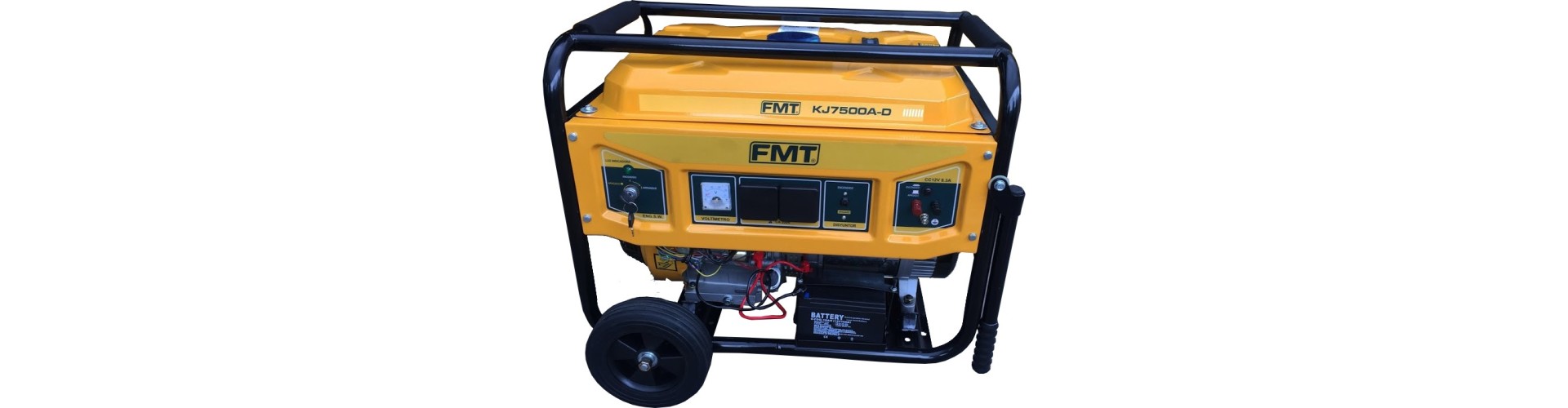 GRUPO ELECTROGENO KJ7500A-D 6000W -15 HP - 220V FMT
