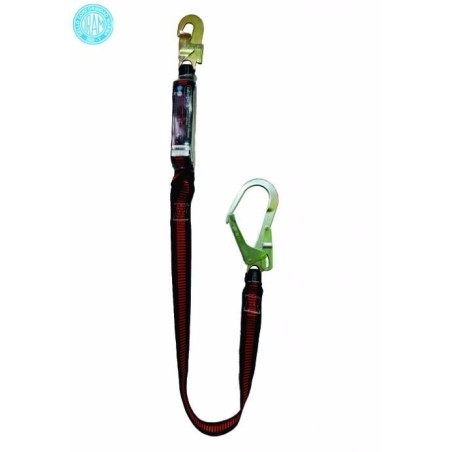 CABO DE AMARRE - CINTA PLANA - C/AMORTIGUADOR - 1.3 A 2M - 45MM - ESLI