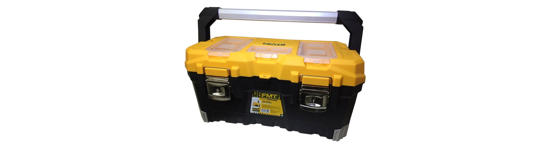 CAJA HERRAMIENTAS - MANIJA DE ALUMINIO - 22 - FMT