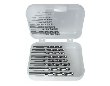 Juego De Mechas Acero Rapido 19 Pzas - 1 A 10 mm Tramontina