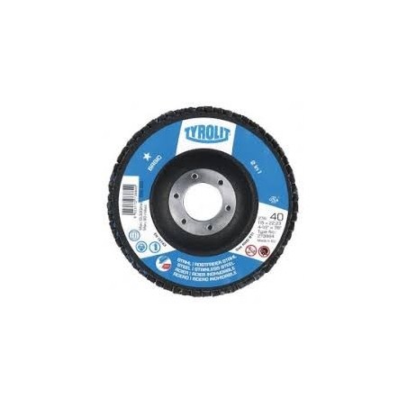 Disco Flap Zirconio - Plano - Nylon 115 X 22 X Gr80 Tyrolit