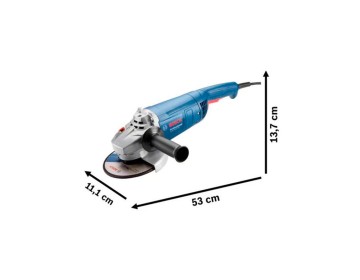 AMOLADORA ANGULAR - GWS 2200-180 - Ø 7 - 220V - BOSCH