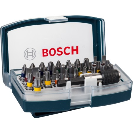 Set - Kit Azul - Puntas - 32 Pzas - Bosch