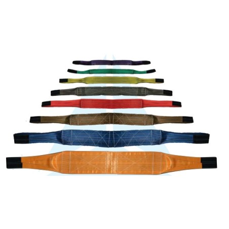 Eslinga Poliester - Gris 100X4500X4000Td Eslingar