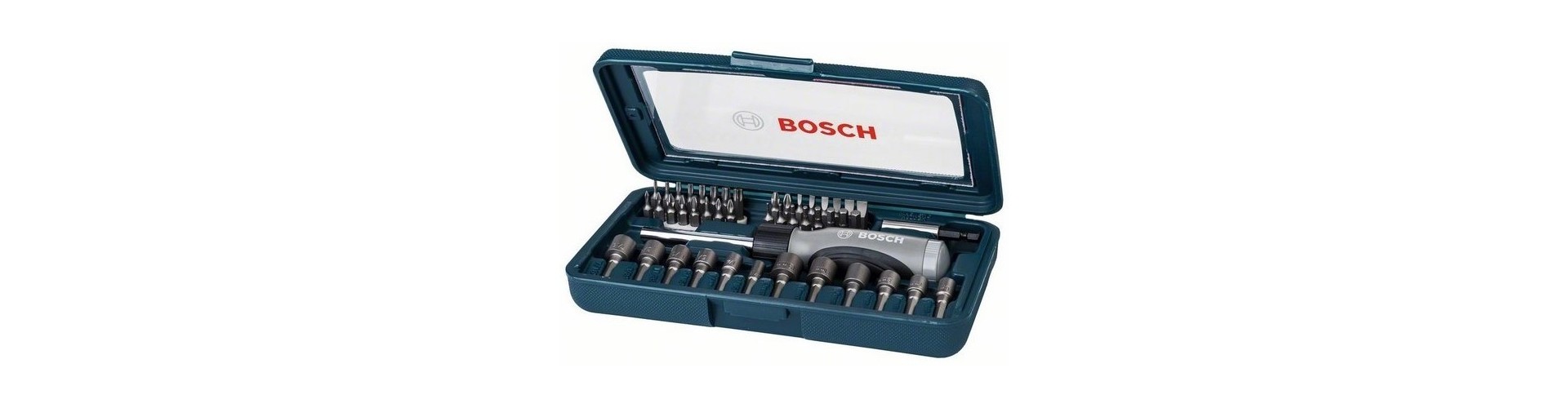 SET - KIT AZUL - PUNTAS Y VASOS - 46PZAS - BOSCH