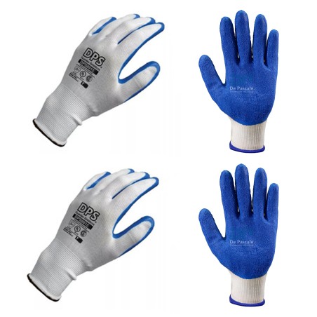 GUANTE TEJIDO RECUBIERTO LATEX RUGOSO TALLE 8 DE PASCALE
