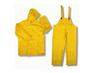 TRAJE DE LLUVIA PVC AMARILLO TALLE L DE PASCALE