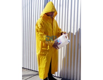 CAPA DE LLUVIA PVC AMARILLO TALLE XXXL DE PASCALE