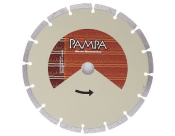 DISCO DIAMANTADO PAMPA SEGMENTADO Ø 4.5 ALIAFOR
