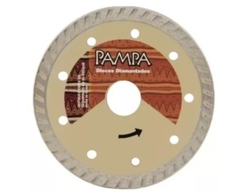 DISCO DIAMANTADO PAMPA TURBO Ø 4.5 ALIAFOR