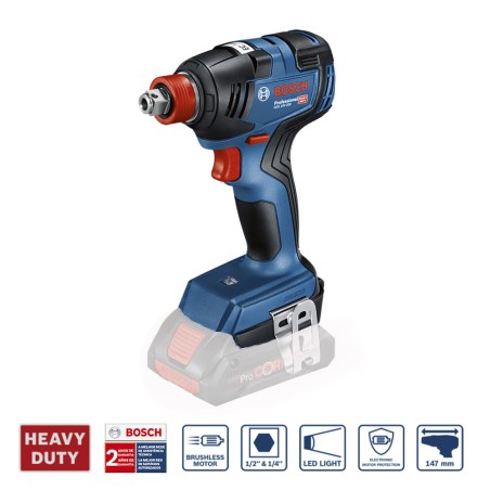 Llave De Impactollave De Impacto Gdx 18V-200 sin Bat sin Carg 18V Bosch