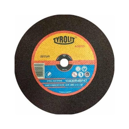 Disco De Corte  Sensitiva 400 X 4.0 X 32Mm Tyrol