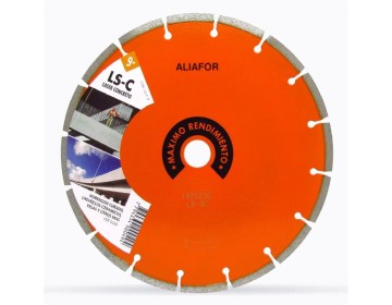 DISCO DIAMANTADO  LS C MAXIMO RENDIMIENTO. 9 ALIAFOR