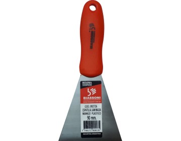 ESPATULA - 992766 - MANGO PLASTICO - 90 MM - BIASSONI