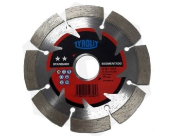 DISCO DIAMANTADO SEGMENTADO 7 X 10 MM TYROLIT