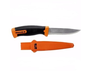 CUCHILLO AC. INOX - MANGO NEGRO 2446 BAHCO
