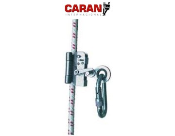 SALVACAIDA CARAN DESLIZANTE P/CUERDA - T4 14 MM CARAN