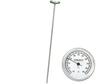 TERMOMETRO BIMETAL PARA HORMIGON -10º+90ºC LUFT