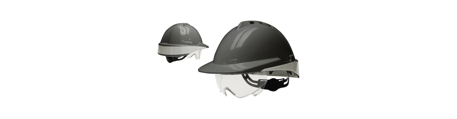 Casco De Seguridad sin Arnes - Milenium Gris Libus