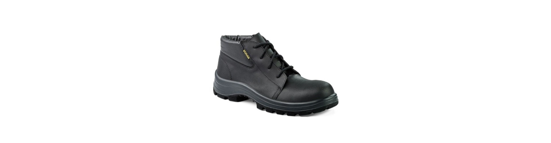 Botin Prusiano Fenix - Cuero Box Negro Talle-39 Voran