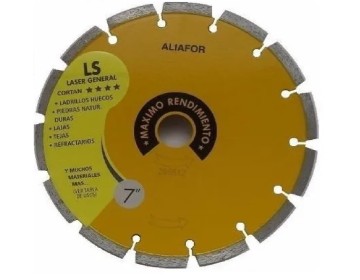 Disco Diamantado  Ls  Maximo Rendimiento 4,5 Aliafor