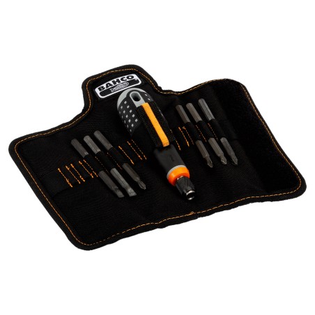 SET - DESTORNILLADOR - PUNTAS INTERCAMBIABLES - 1/4 - 6  PIEZAS