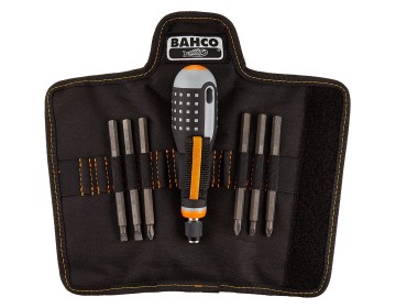 SET - DESTORNILLADOR - PUNTAS INTERCAMBIABLES - 1/4 - 6  PIEZAS