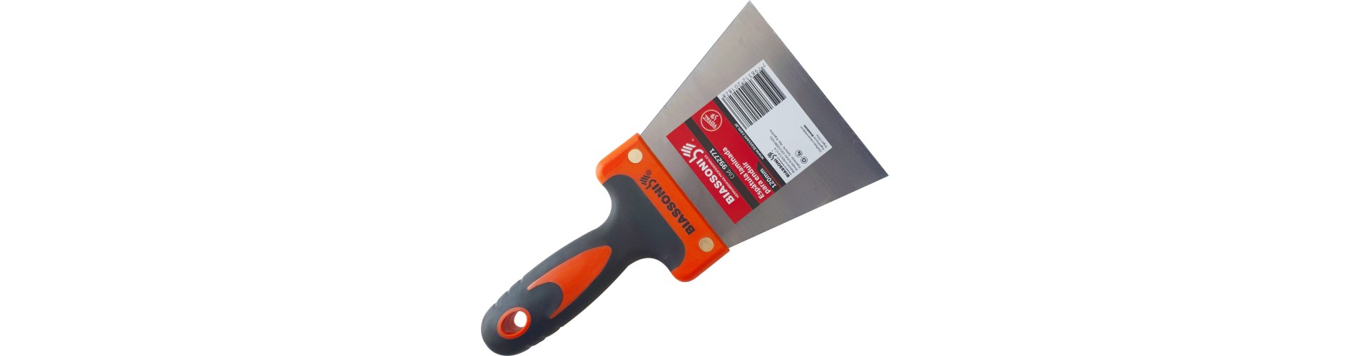 ESPATULA - 992773 - MANGO PLASTICO - 160 MM - BIASSONI